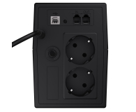 Green Cell Outlet UPS (600VA/360W, 2x Schuko, AVR, LCD) - 1554908 - zdjęcie 2